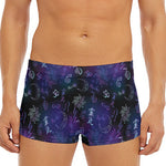 Reiki Energy Pattern Print Men's Short Boxer Briefs