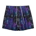 Reiki Energy Pattern Print Mesh Shorts