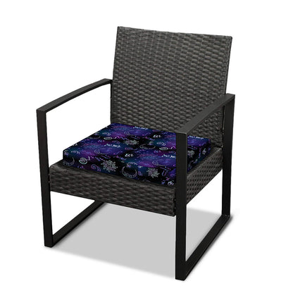 Reiki Energy Pattern Print Outdoor Seat Cushion Cover