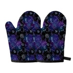 Reiki Energy Pattern Print Oven Mitts