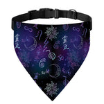 Reiki Energy Pattern Print Over The Collar Dog Bandana