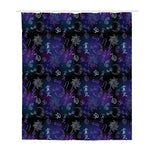 Reiki Energy Pattern Print Polyester Shower Curtain