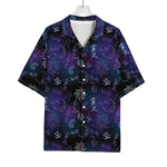Reiki Energy Pattern Print Rayon Hawaiian Shirt