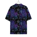Reiki Energy Pattern Print Rayon Hawaiian Shirt