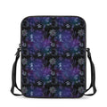 Reiki Energy Pattern Print Rectangular Crossbody Bag