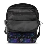 Reiki Energy Pattern Print Rectangular Crossbody Bag