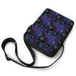 Reiki Energy Pattern Print Rectangular Crossbody Bag