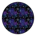 Reiki Energy Pattern Print Round Floor Mat