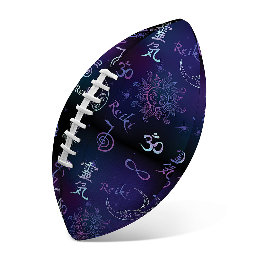 Reiki Energy Pattern Print Rugby Ball