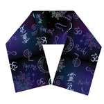 Reiki Energy Pattern Print Scarf