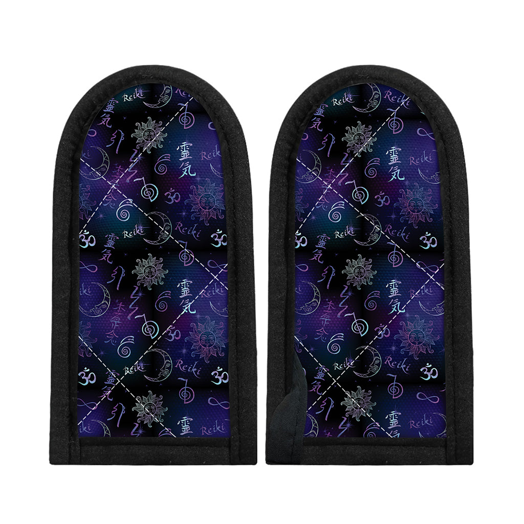 Reiki Energy Pattern Print Skillet Handle Cover