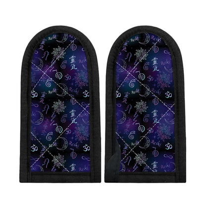 Reiki Energy Pattern Print Skillet Handle Cover