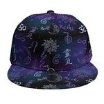 Reiki Energy Pattern Print Snapback Cap
