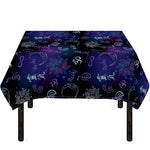 Reiki Energy Pattern Print Tablecloth