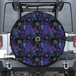 Reiki Energy Pattern Print Tire Cover With Camera Hole