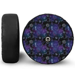 Reiki Energy Pattern Print Tire Cover With Camera Hole