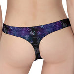 Reiki Energy Pattern Print Women's Thong