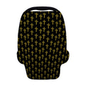 Religious Cross Pattern Print Baby Seat Cover