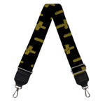 Religious Cross Pattern Print Bag Strap