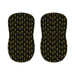 Religious Cross Pattern Print Bar Stool Covers