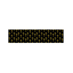 Religious Cross Pattern Print Bed Runner