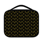 Religious Cross Pattern Print Classic Bible Case