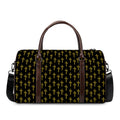 Religious Cross Pattern Print Duffel Bag
