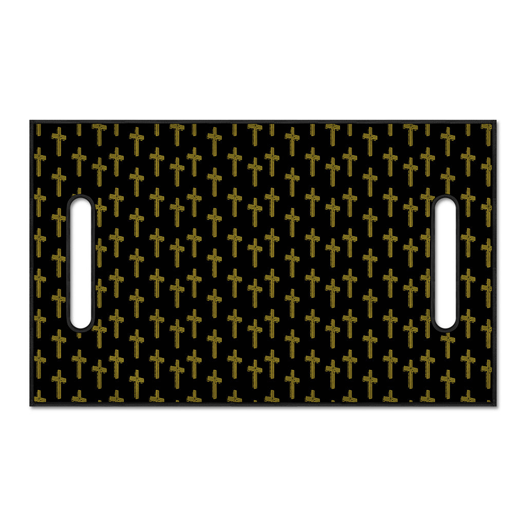 Religious Cross Pattern Print Golf Cart Seat Cover