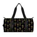 Religious Cross Pattern Print Gym Bag