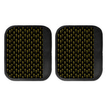 Religious Cross Pattern Print Handle Covers