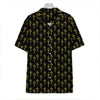 Religious Cross Pattern Print Hawaiian Shirt