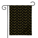 Religious Cross Pattern Print House Flag