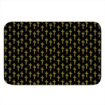 Religious Cross Pattern Print Indoor Door Mat