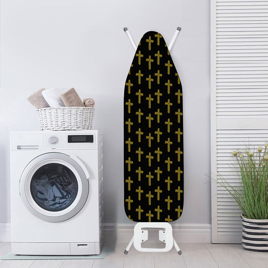 Religious Cross Pattern Print Ironing Board Cover