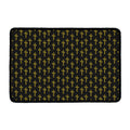 Religious Cross Pattern Print Kitchen Mat