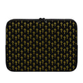 Religious Cross Pattern Print Laptop Sleeve