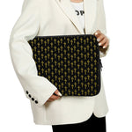 Religious Cross Pattern Print Laptop Sleeve