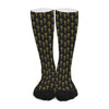 Religious Cross Pattern Print Long Socks