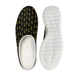 Religious Cross Pattern Print Mesh Casual Shoes