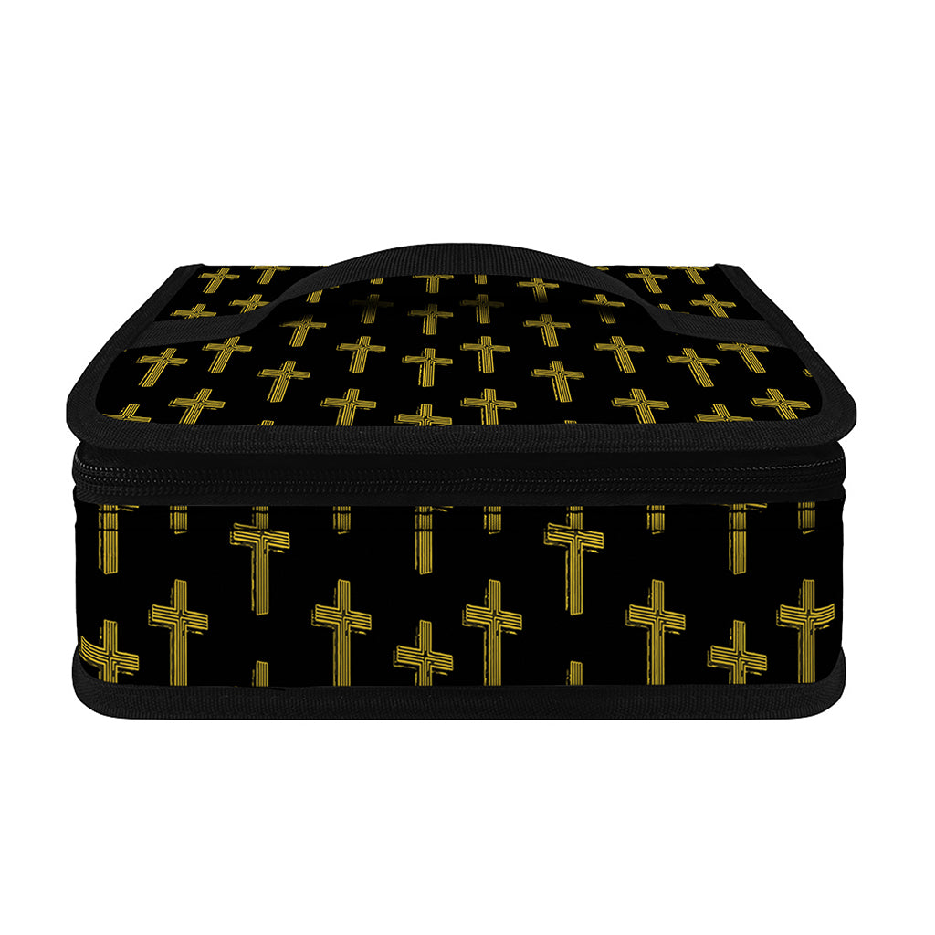 Religious Cross Pattern Print Small Lunch Bag