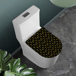Religious Cross Pattern Print Toilet Lid Cover