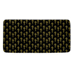 Religious Cross Pattern Print Towel