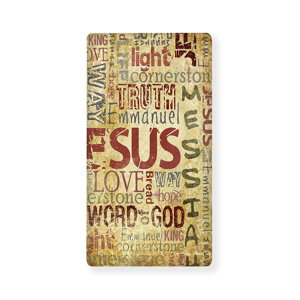 Religious Word Of God Print Baby Crib Sheet