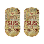 Religious Word Of God Print Bar Stool Covers