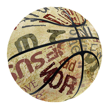 Religious Word Of God Print Basketball