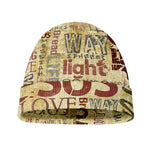 Religious Word Of God Print Beanie