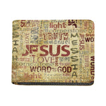 Religious Word Of God Print Bifold Wallet