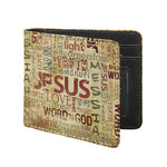 Religious Word Of God Print Bifold Wallet