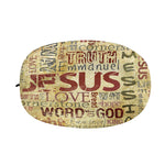 Religious Word Of God Print Car Side Mirror Covers