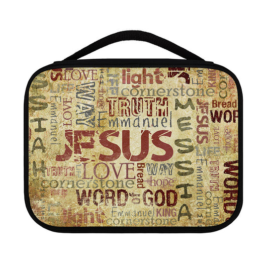 Religious Word Of God Print Classic Bible Case